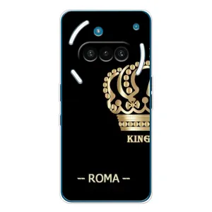 Чехлы для Nothing Phone (3a) (VPrint) - Футбольные клубы (Roma)