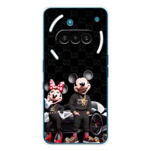 Чохол Disney Mouse Nothing Phone (3a) (PREMIUMPrint) (Родина Маусів)
