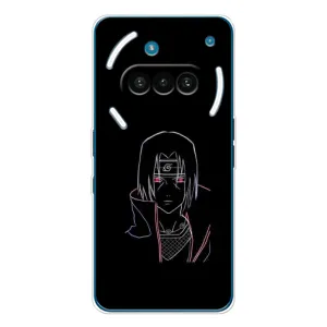 Чохли на тему: Ітачи Учіха для Nothing Phone (3a) (AlphaPrint) (силует Ітачі)