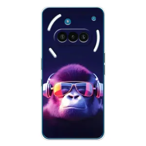 Чохол з Мавпами Nothing Phone (3a) - (AlphaPrint) (Стильна мавпа)