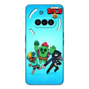 Чехлы Brawl Stars для Nothing Phone (3a) (AlphaPrint) (Тріо героїв)