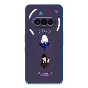 Чохли Венсдей на Nothing Phone (3a) Уенсдей (AlphaPrint) (Венздей і подруга)