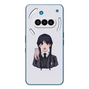 Чохли Венсдей на Nothing Phone (3a) Уенсдей (AlphaPrint) (Венздей і Річ)