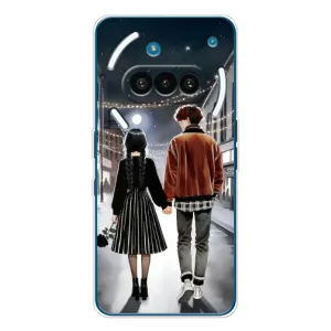 Чехол с принтом «Уэнздей и Тайлер» для Nothing Phone (3a)