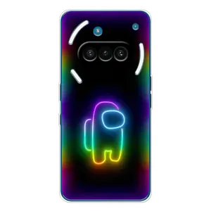 Чохли Амонг Ас для Nothing Phone (3a) (AlphaPrint) (Яскравий скін)