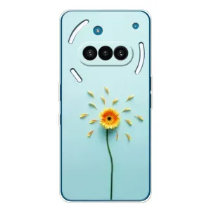 Чохли з квітами для Nothing Phone (3a) (VPrint) (Жовта квітка)