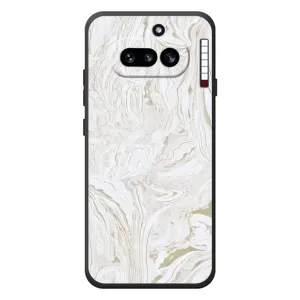 Мраморний чехол на Nothing Phone (4a) (VPrint) (Білий мрамор)