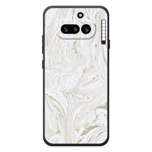 Чохол з принтом «Білий мрамор» для Nothing Phone (4a)
