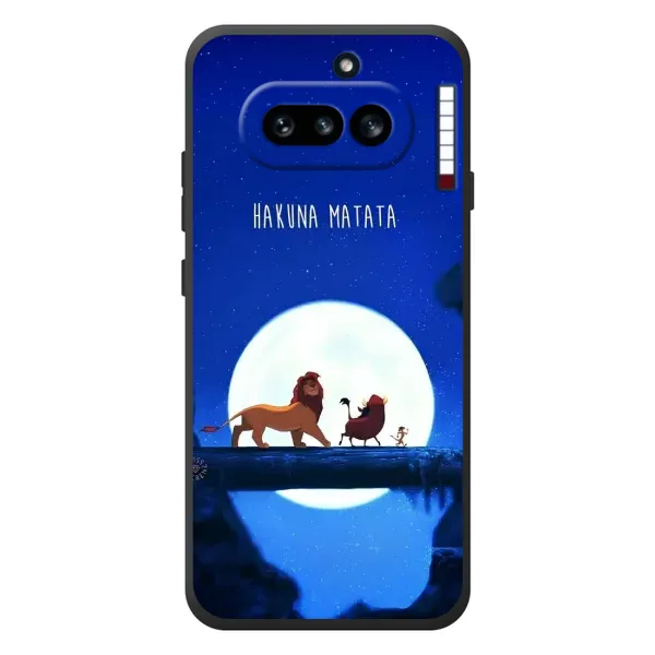 Чехол с принтом «Хакуна Матата» для Nothing Phone (4a) Чехол с принтом «Хакуна Матата» для Nothing Phone (4a)