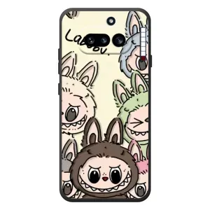 Чохол з Лабубу на Nothing Phone (4a) (Золота мавпа Bored Ape)