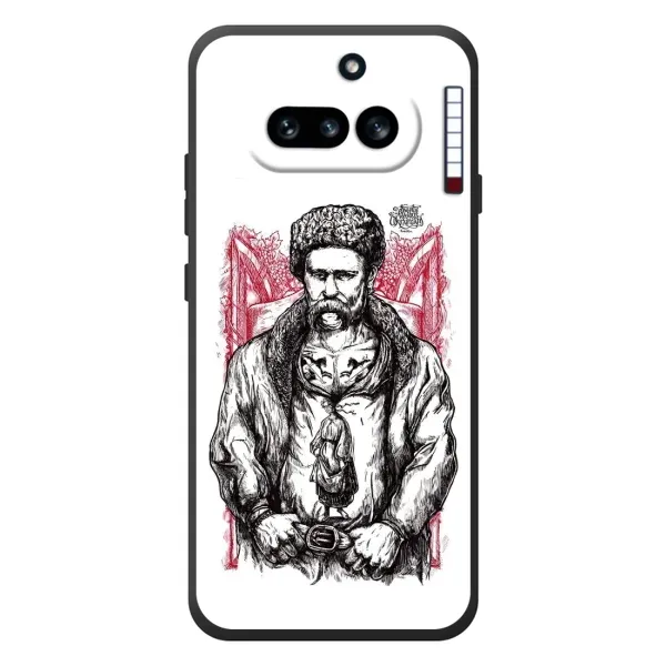 Чохол з принтом «Козак Шевченко» для Nothing Phone (4a) Чохол з принтом «Козак Шевченко» для Nothing Phone (4a)