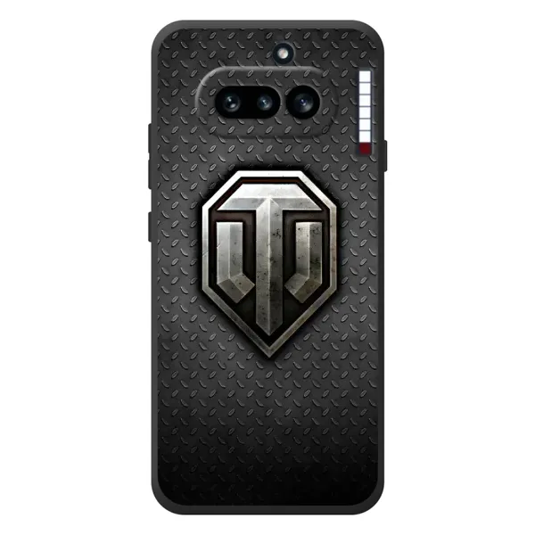 Чохол з принтом «Лого Tanks» для Nothing Phone (4a) Чохол з принтом «Лого Tanks» для Nothing Phone (4a)