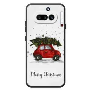 Різдвяні, Святкові Чохли для Nothing Phone (4a) 
 (Авто з ялинкою)