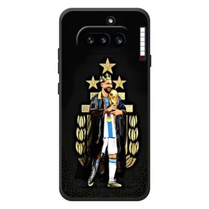 Чохли для Nothing Phone (4a) (Leo чемпіон) (AlphaPrint) (Мессі Король)
