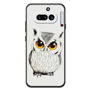 Чехол с птицами на Nothing Phone (4a) (VPrint) (Милая Сова)