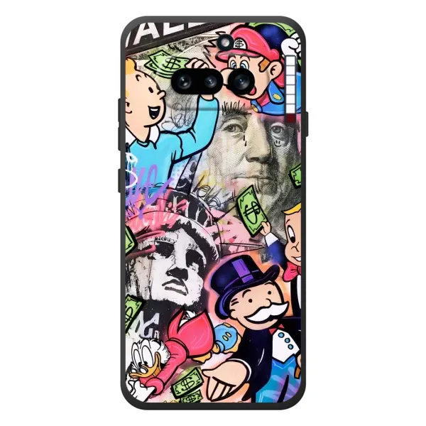 Чохол з принтом «Monopoly man» для Nothing Phone (4a)