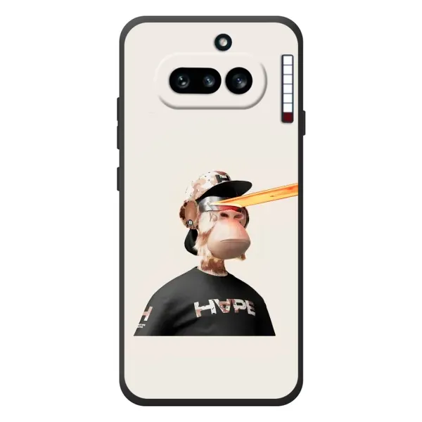 Чохол з принтом «мавпа NFT в окулярах» для Nothing Phone (4a)