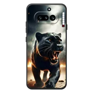 Чехол с картинкой «Хищники» для Nothing Phone (4a) (Черная пантера)