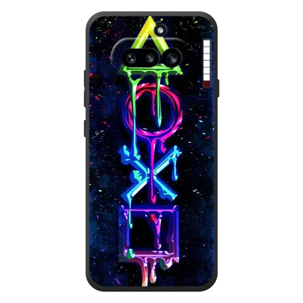 Чохол з принтом «Pleystation лого» для Nothing Phone (4a) Чохол з принтом «Pleystation лого» для Nothing Phone (4a)