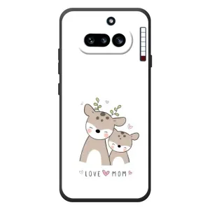 Чехлы для мамы на Nothing Phone (4a) (Оленята мама и малыш)
