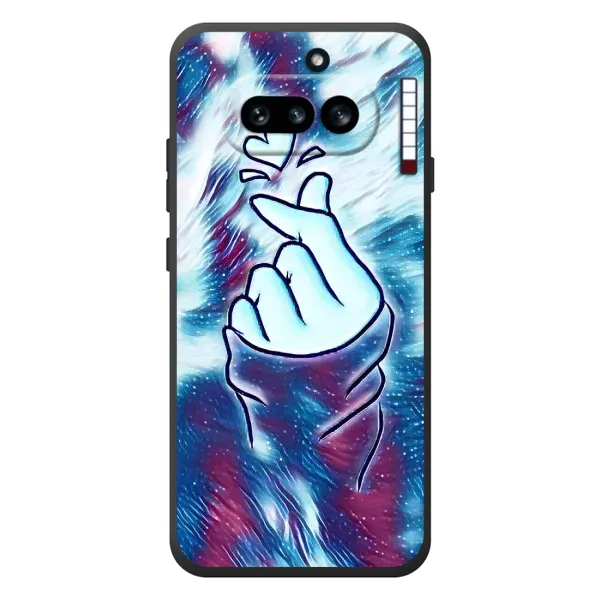 Чохол з принтом «Радужне серце» для Nothing Phone (4a)