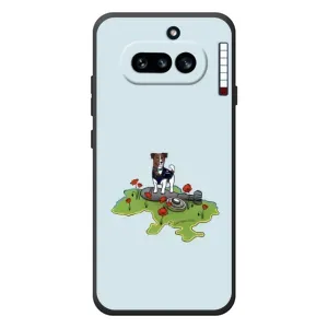 Чехлы с картинкой собаки Патрон для Nothing Phone (4a) (AlphaPrint) (Сапер Пес)