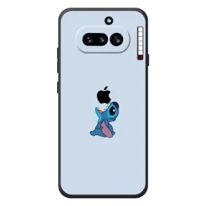 Чохол з принтом Стіч на Nothing Phone (4a) (Stitch apple)