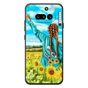 Чехол для Патриота Украины Nothing Phone (4a) - (AlphaPrint) (Украиночка)