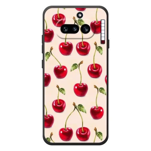 Чохол з принтом «Черешня» для Nothing Phone (4a)