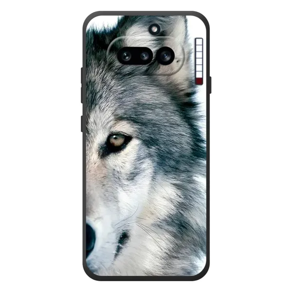 Чохол з принтом «Вовк» для Nothing Phone (4a)