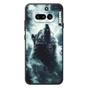 Чехол с картинкой «Хищники» для Nothing Phone (4a) (Волк в облаках)