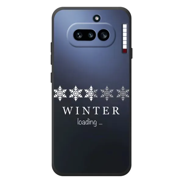 Чохол з принтом «Winter loading» для Nothing Phone (4a) Чохол з принтом «Winter loading» для Nothing Phone (4a)
