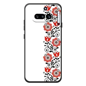 Чехол для Патриота Украины Nothing Phone (4a) - (AlphaPrint) (Яркая вишиванка)