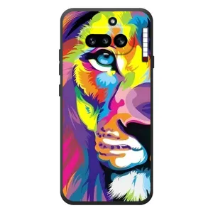 Чохол з принтом «Яскравий Лев» для Nothing Phone (4a)