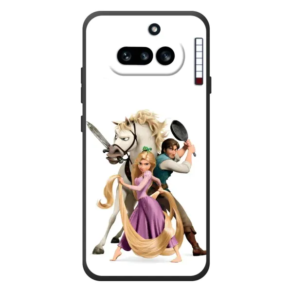 Чехол с принтом «Рапунцель и друзья» для Nothing Phone (4a)