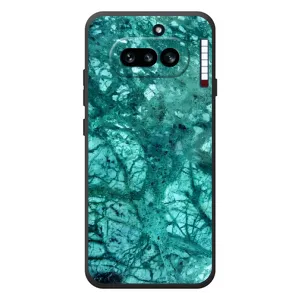 Мраморний чехол на Nothing Phone (4a) (VPrint) (Зелений мрамор)