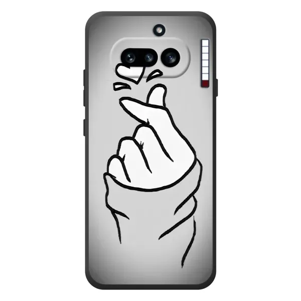 Чохол з принтом «Значок Love» для Nothing Phone (4a)