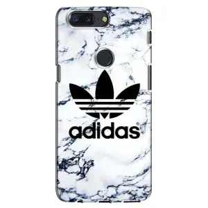 Чехлы Адидас для One Plus 5T (AlphaPrint) (Адидас на мраморе)