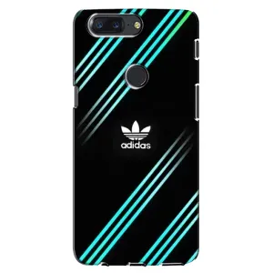 Чехлы Адидас для One Plus 5T (AlphaPrint) (Адидас с полосами)