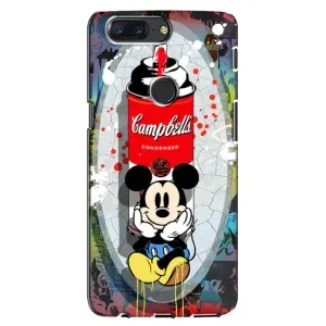 Чехол Disney Mouse One Plus 5T (PREMIUMPrint) (Американский Маус)