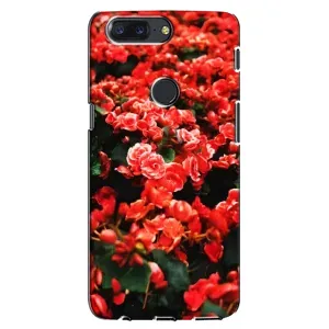 Чохли з квітами для One Plus 5T (VPrint) (Квіти червоні)