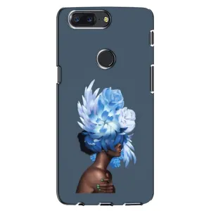 Чехлы (ART) Цветы на One Plus 5T (VPrint) (Цветы на голове)
