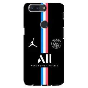 Чохли PSG для One Plus 5T (AlphaPrint) (футболка ПСЖ)