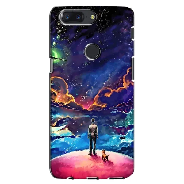 Чехол с принтом «Галактический вид» для OnePlus 5T