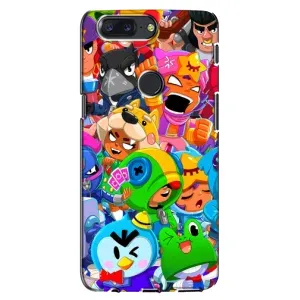 Чехлы Brawl Stars для One Plus 5T (AlphaPrint) (Герои Бравл Старс)