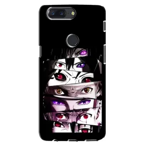 Чехлы Персонажи Аниме Наруто для One Plus 5T (AlphaPrint) (Глаза Anime)