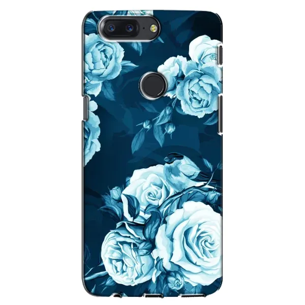 Чехол с принтом «Голубые Бутоны» для OnePlus 5T