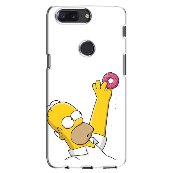 Чехол с принтом «Гомер с пончиком» для OnePlus 5T