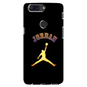 Чехлы для One Plus 5T - с картинкой JORDAN (AlphaPrint) (Jordan Gold)