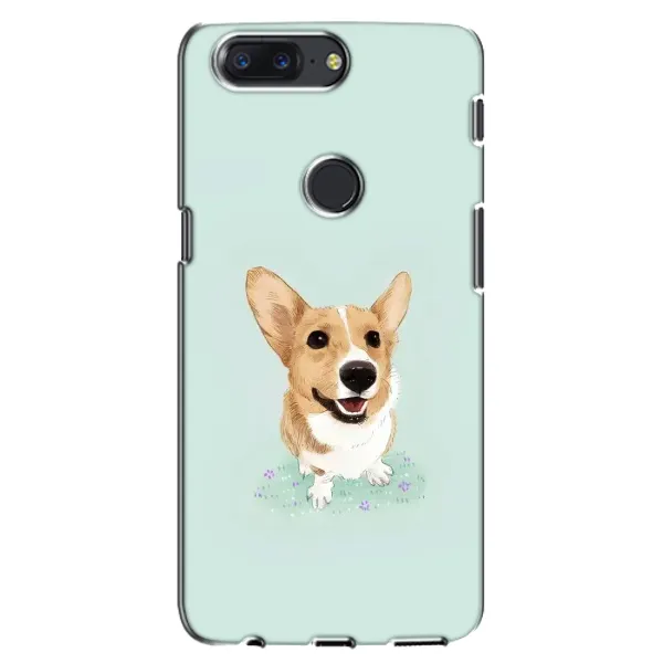 Чохол з принтом «Коргі» для OnePlus 5T